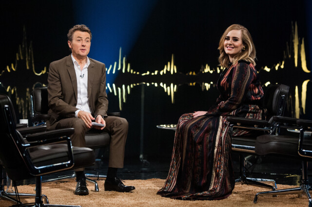 BESØK AV STORE STJERNER: Programlederen har gjort enorm suksess med talkshowet «Skavlan» på NRK1. Her sammen med supertjernen Adele da hun gjestet programmet i fjor. Foto: wenn.com BESØK AV STORE STJERNER: Programlederen har gjort enorm suksess med talkshowet «Skavlan» på NRK1. Her sammen med supertjernen Adele da hun gjestet programmet i fjor. Foto: wenn.com